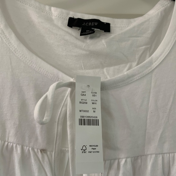 🏖️NWT - J CREW BROKEN IN JERSEY TIERED MINI DRESS🏖️ - Picture 4 of 7